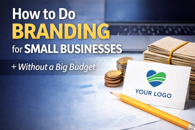 Learn how to build strong branding for small businesses without a big budget. Discover strategy, logo design, and website tips to increase trust and sales.