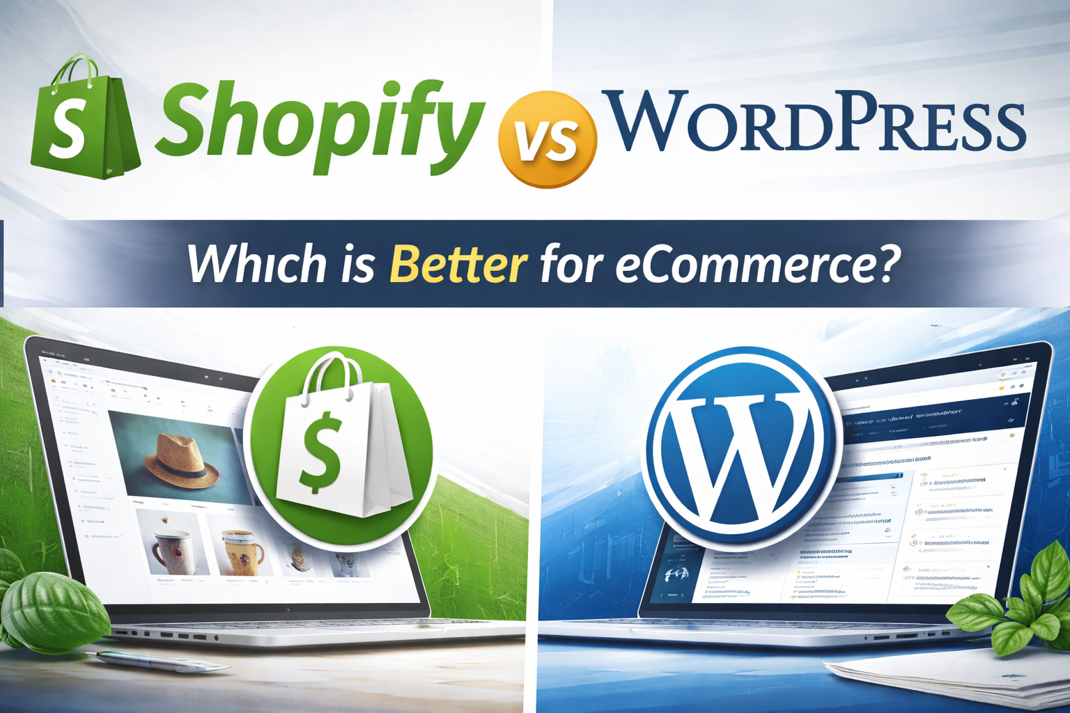 Shopify vs WordPress: Which Platform Is Better for eCommerce in 2026? (Strategic Comparison for Growth-Focused Businesses)