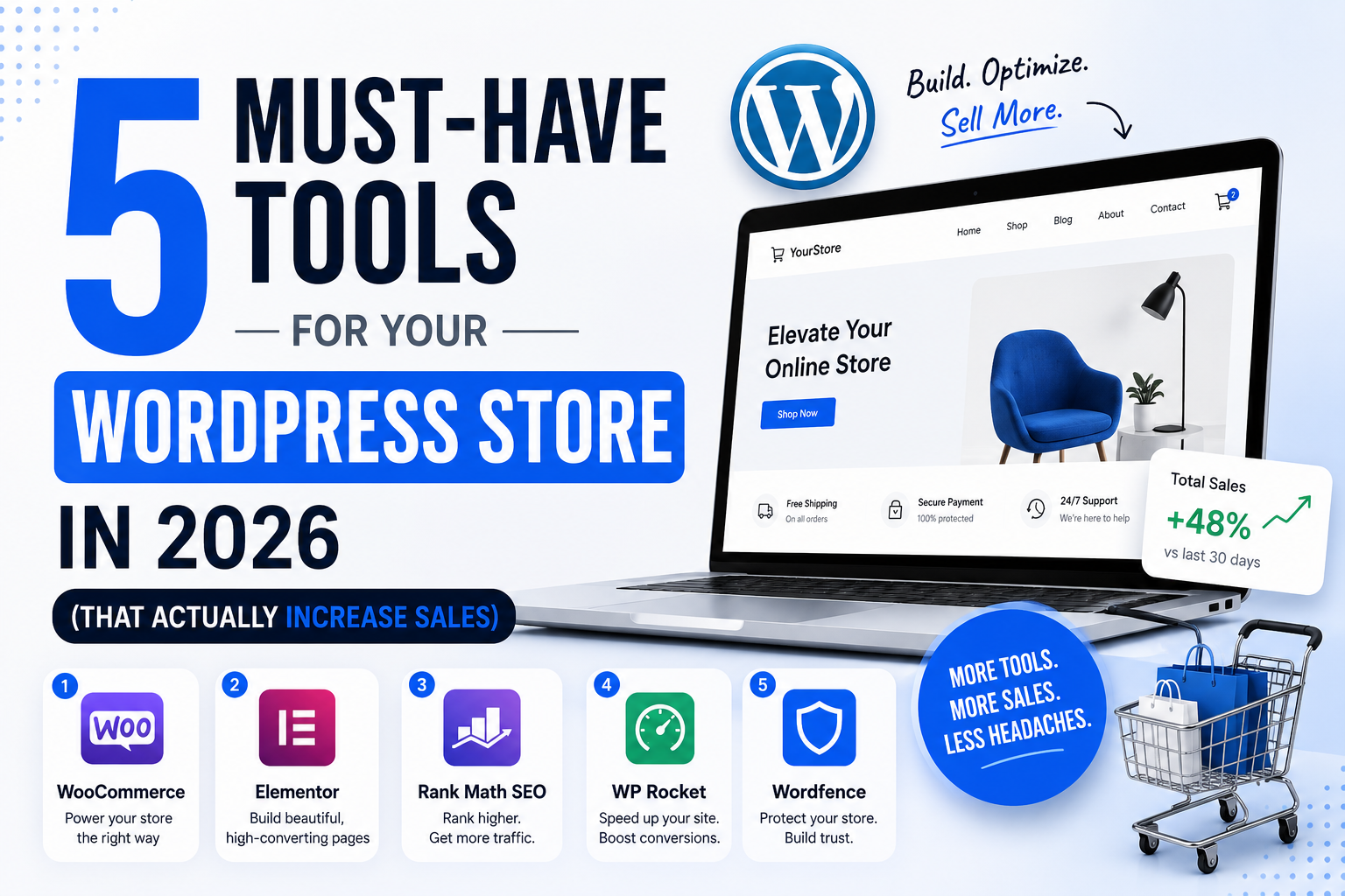 5 Must-Have Tools for Your WordPress Store in 2026 (That Actually Increase Sales)
